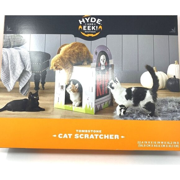 Target Halloween Double Decker Tombstone Cat Scratcher Hyde & EEK! Boutique™ - Picture 2 of 7